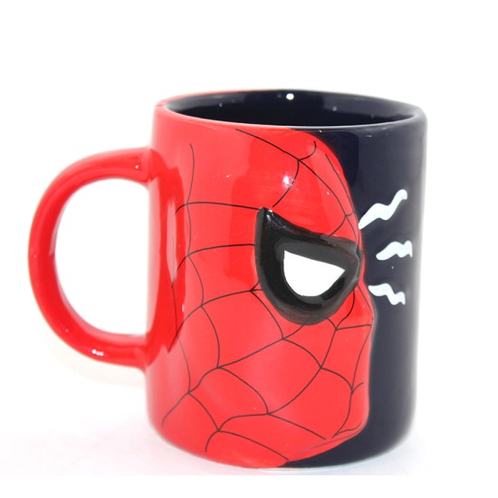 Porselen Spiderman Kupa Bardak Porselen Spiderman Kupa Bardak