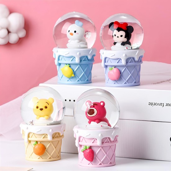 Mickey Mouse Işıklı Kar Küresi Model 1 Mickey Mouse Işıklı Kar Küresi Model 1
