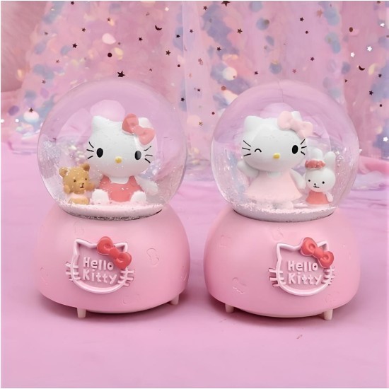 Hello Kitty Işıklı Müzikli Kar Küresi Orta Boy Model 4 Hello Kitty Işıklı Müzikli Kar Küresi Orta Boy Model 4