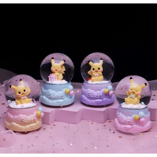 Pokemon Işıklı Kar Küresi 9 Cm Pokemon Işıklı Kar Küresi 9 Cm
