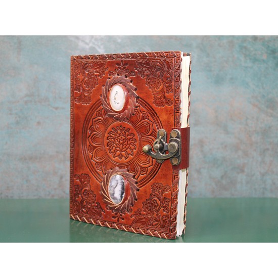 Taşlı Deri Defter Model 2 Taşlı Deri Defter Model 2