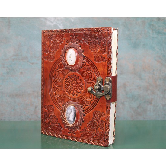 Taşlı Deri Defter Model 9 Taşlı Deri Defter Model 9