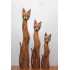Ahşap 3'lü Kedi Seti 1 Metre Model 1