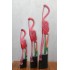 Ahşap 3'lü Flamingo Seti