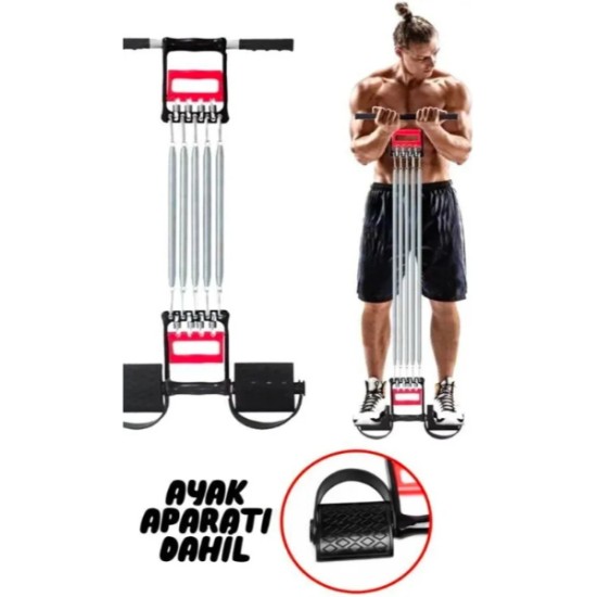 3'ü 1 Arada El Ayak Göğüs Fitness Yayı 3'ü 1 Arada El Ayak Göğüs Fitness Yayı