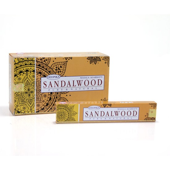 Deepika Sandalwood Aromalı Çubuk Tütsü Deepika Sandalwood Aromalı Çubuk Tütsü