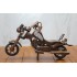 Ahşap Harley Motor Orta Boy