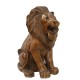 Ahşap Aslan Figürü 50 cm Ahşap Aslan Figürü 50 cm