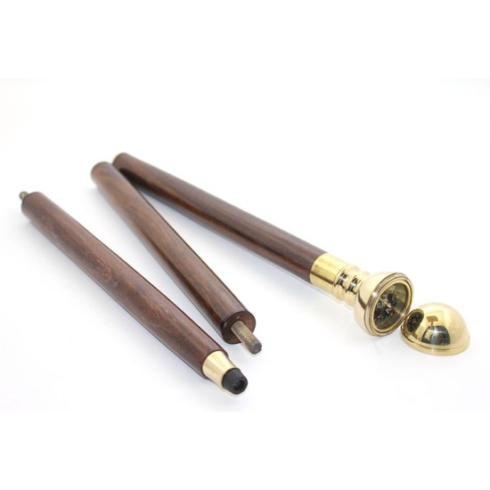 Pirinç Pusulalı Baston Model 2 Pirinç Pusulalı Baston Model 2