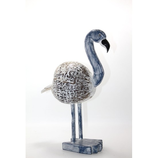 Ahşap Flamingo Figürü Ahşap Flamingo Figürü