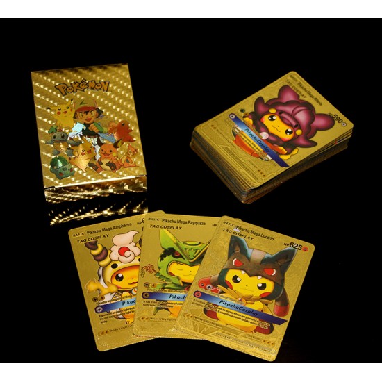 Pokemon Oyun Kartı Altın Deste Model 4 Pokemon Oyun Kartı Altın Deste Model 4