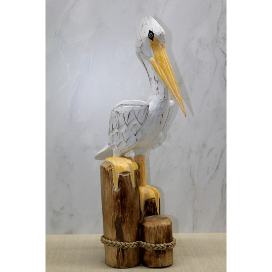 Ahşap Pelikan 60 Cm Ahşap Pelikan 60 Cm