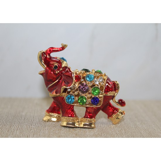 Swarovski Taşlı Minik Figür - Fil Swarovski Taşlı Minik Figür - Fil