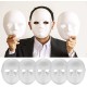 Beyaz Renk Boyanabilir Anonim Tam Yüz Cosplay Maske 24x18 cm Beyaz Renk Boyanabilir Anonim Tam Yüz Cosplay Maske 24x18 cm