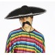 Sombrero Meksika Şapkası Gümüş Şeritli Yetişkin Boy Sombrero Meksika Şapkası Gümüş Şeritli Yetişkin Boy