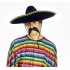 Sombrero Meksika Şapkası Altın Şeritli Yetişkin Boy