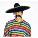 Sombrero Meksika Şapkası Altın Şeritli Yetişkin Boy Sombrero Meksika Şapkası Altın Şeritli Yetişkin Boy