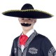 Sombrero Meksika Şapkası Altın Şeritli Yetişkin Boy Sombrero Meksika Şapkası Altın Şeritli Yetişkin Boy