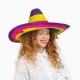 Sombrero Meksika Şapkası Renkli Örme Hasır Çocuk Boy Sombrero Meksika Şapkası Renkli Örme Hasır Çocuk Boy