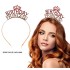 Birthday Princess Kristal Taç – Rose Gold Kaplama
