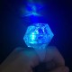 Kristal Tasarımlı Led Işıklı Mavi Yüzük Kristal Tasarımlı Led Işıklı Mavi Yüzük