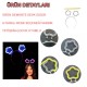 Glow Stick Karanlıkta Yanan Fosforlu Yıldız Taç 12 Adet Glow Stick Karanlıkta Yanan Fosforlu Yıldız Taç 12 Adet