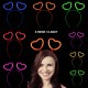 Glow Stick Karanlıkta Yanan Fosforlu Kalp Taç 12 Adet Glow Stick Karanlıkta Yanan Fosforlu Kalp Taç 12 Adet