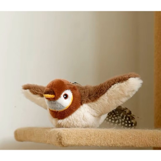 Şarjlı Peluş Uçan Kuş Oyuncak Şarjlı Peluş Uçan Kuş Oyuncak