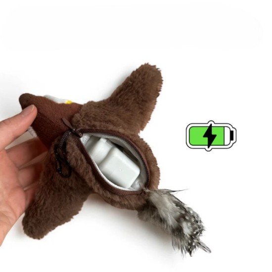 Şarjlı Peluş Uçan Kuş Oyuncak Şarjlı Peluş Uçan Kuş Oyuncak