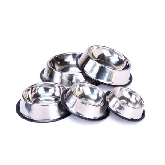 Paslanmaz Çelik Metal Mama Kabı 30 cm. Paslanmaz Çelik Metal Mama Kabı 30 cm.