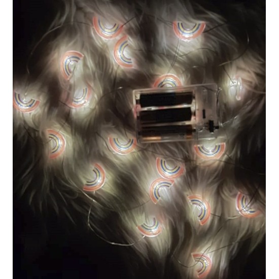 Led Işıklı Gökkuşağı Dekoratif İp Led Işıklı Gökkuşağı Dekoratif İp