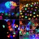Solar 5m 50 Led Papatya RGB 8 Fonksiyonlu Solar 5m 50 Led Papatya RGB 8 Fonksiyonlu