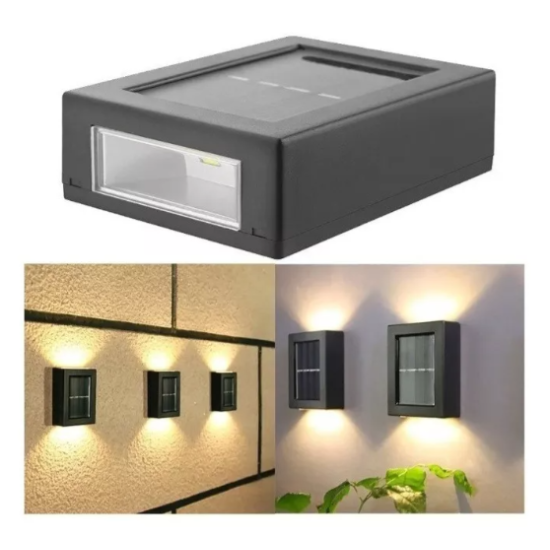 Solar 4 Ledli Duvar Aydınlatması Solar 4 Ledli Duvar Aydınlatması