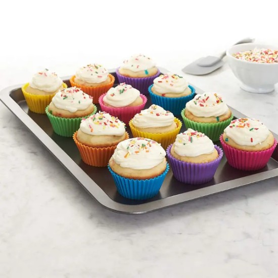 12'li Silikon Muffin Kalıbı 12'li Silikon Muffin Kalıbı