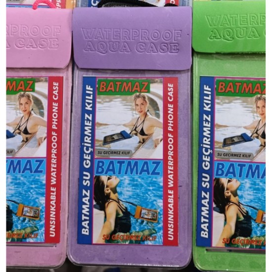 Batmaz Su Geçirmez Telefon Kılıfı Batmaz Su Geçirmez Telefon Kılıfı