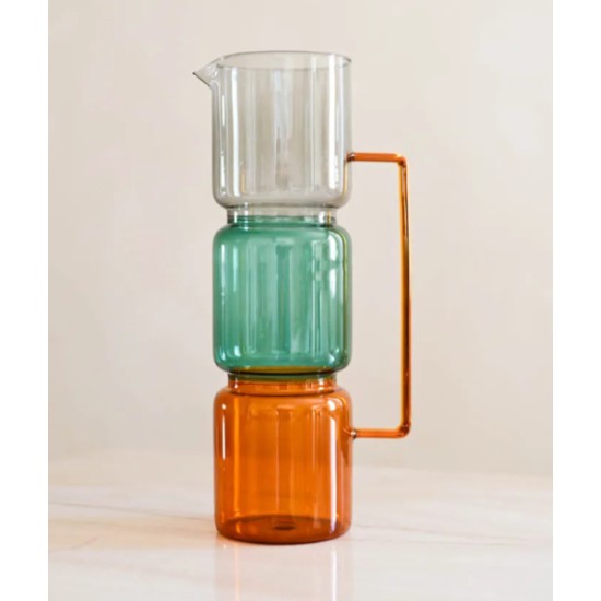 1670 ml Renkli Cam Sürahi 1670 ml Renkli Cam Sürahi