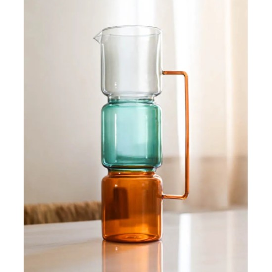 1670 ml Renkli Cam Sürahi 1670 ml Renkli Cam Sürahi