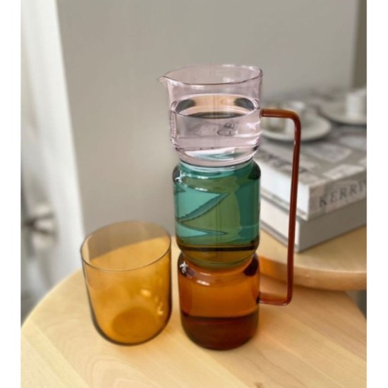 1670 ml Renkli Cam Sürahi 1670 ml Renkli Cam Sürahi