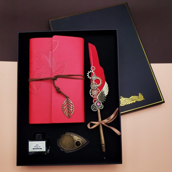 Mürekkepli Kalem Defter Seti Mürekkepli Kalem Defter Seti