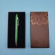 Mandala Desenli Kutulu Yeşil Touchpen Tükenmez Kalem Mandala Desenli Kutulu Yeşil Touchpen Tükenmez Kalem