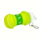 Tenis Topu Tasarımlı Akordiyon Su Şişesi Tenis Topu Tasarımlı Akordiyon Su Şişesi