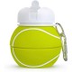 Tenis Topu Tasarımlı Akordiyon Su Şişesi Tenis Topu Tasarımlı Akordiyon Su Şişesi