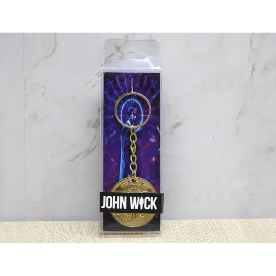 Metal John Wick Anahtarlık Metal John Wick Anahtarlık