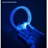 Mavi Led Işıklı Baskı Yapılabilen Pilli Bileklik Bilezik 1,5 cm Genişlik