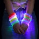 Kırmızı Led Işıklı Baskı Yapılabilen Pilli Bileklik Bilezik 1,5 cm Genişlik