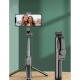 Kablosuz Uzaktan Kumandalı Tripod Selfie Çubuğu Kablosuz Uzaktan Kumandalı Tripod Selfie Çubuğu