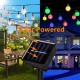 7m 50 Led RGB Solar 7m 50 Led RGB Solar