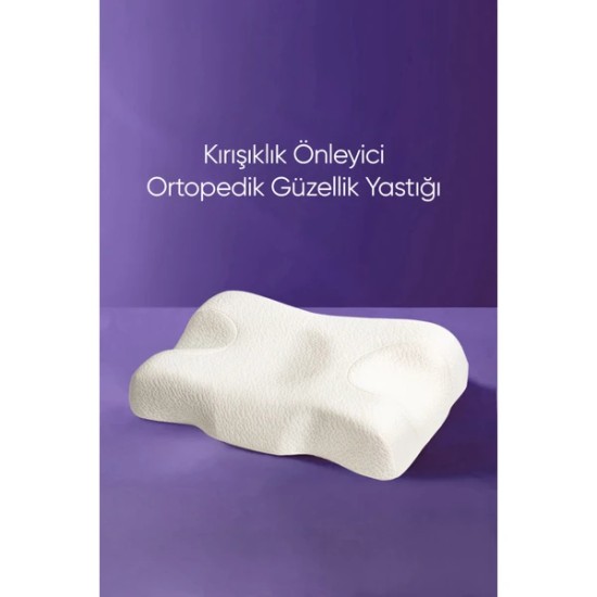 Kırışıklık Önleyici Ortopedik Güzellik Yastığı Kırışıklık Önleyici Ortopedik Güzellik Yastığı