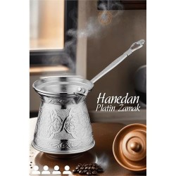 Engithalat İndüksiyon Tabanlı Platin Cezve Hanedan 4 Kişilik