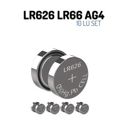 Engithalat LR626 LR66 AG4 1.55V 10 Adet Alkaline Pil